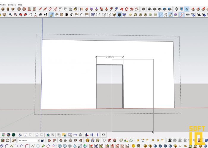 Как сделать фон в sketchup